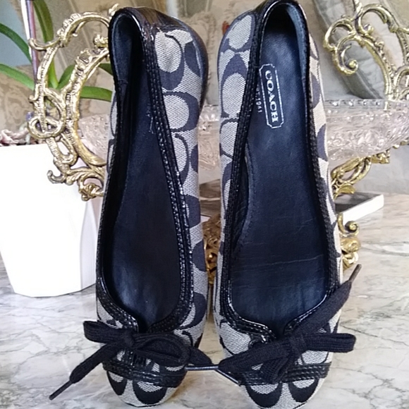Coach Shoes - Coach signature Flats